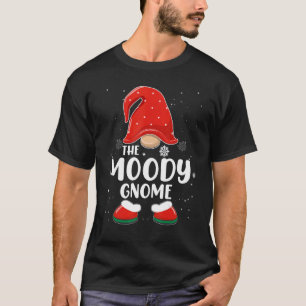 Camiseta Moody Gnome Buffalo Plaid Matemático Christma