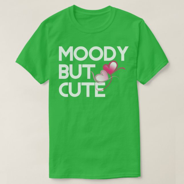 Camiseta Moody pero lindo (Diseño del anverso)