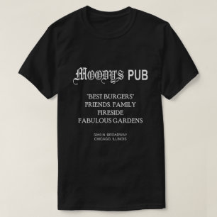 CAMISETA MOODY'S PUB, CHICAGO, IL