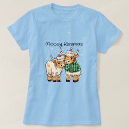 Camiseta Mooey Kissmas Highland Vacas Shirt