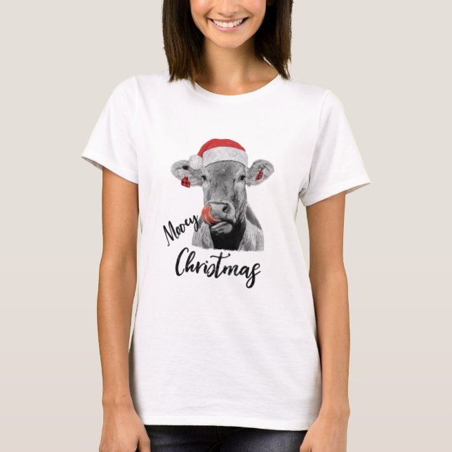 Camiseta Mooey Navidades Cow (Anverso)