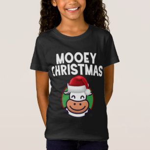 Camiseta Mooey Navidades Feliz Navidad Con Una Cubierta Vac