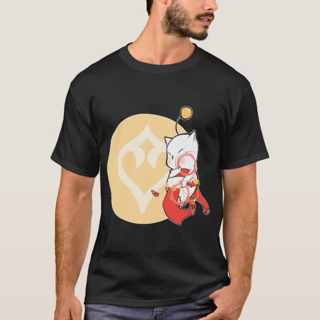 CAMISETA MOOGLE BAILARÍN FFXIV (Anverso)