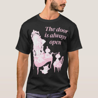 Camiseta Moomin Acampando Con Pappa Contorno Oscuro
