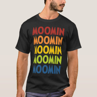 Camiseta Moomin Winter Moomintroll y Snorkmaiden bailando n