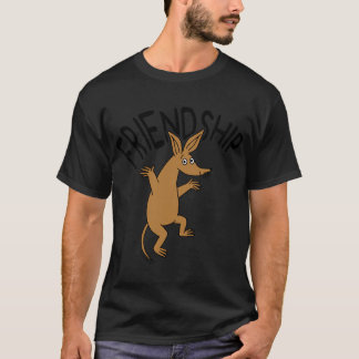 Camiseta Moomintroll y Snorkmaiden aman pintar flores Ar