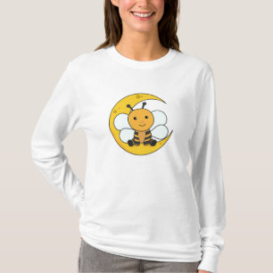 Camiseta Moon Bee Buenas Noches Cae Estrellas De Sueño