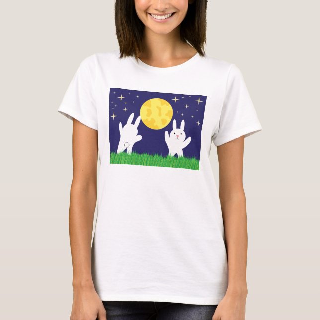 Camiseta Moon Bunnies Shirt (Anverso)