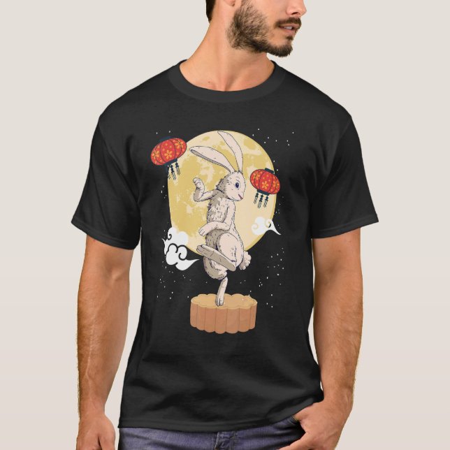 Camiseta Moon Cake China Moon Festival de otoño 3 (Anverso)