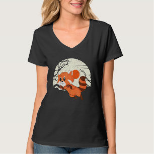 Camiseta Moon China Wildlife Forest Animal China Red Pand