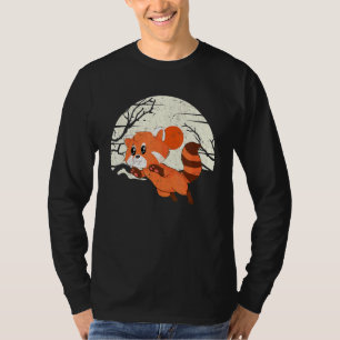 Camiseta Moon China Wildlife Forest Animal China Red Pand