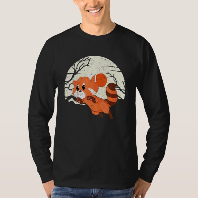 Camiseta Moon China Wildlife Forest Animal China Red Pand (Anverso)