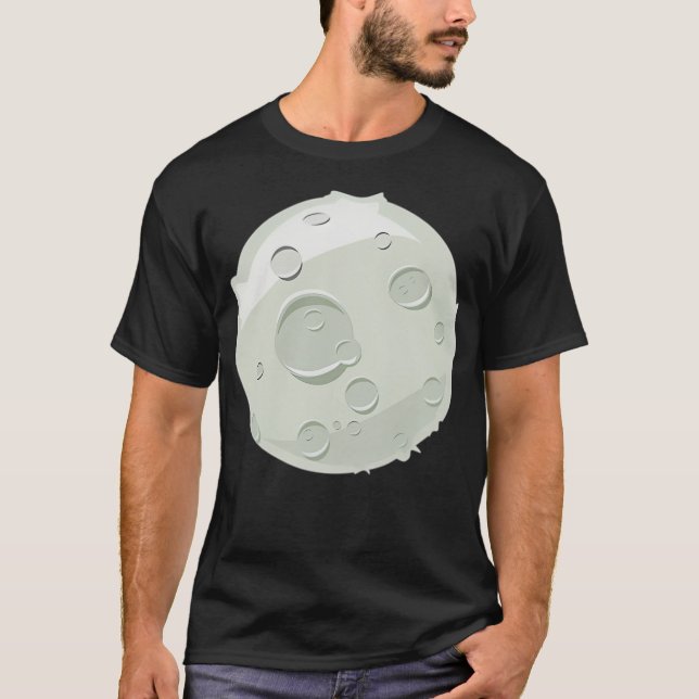 Camiseta Moon de estilo cómico (Anverso)