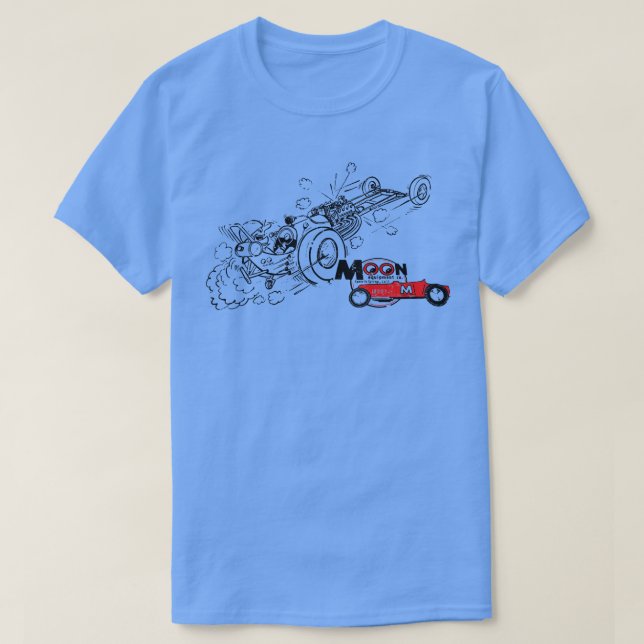 Camiseta Moon Dragster (Diseño del anverso)