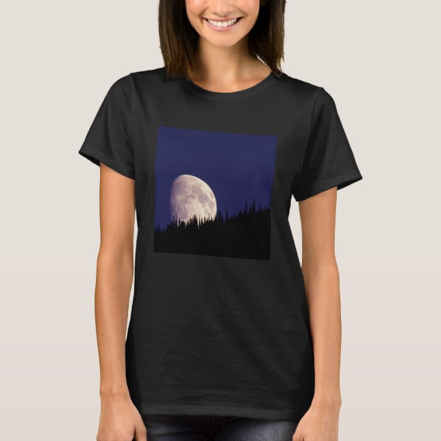 Camiseta Moon & Forest | Parque nacional Glaciar Montana (Anverso)