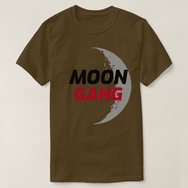 CAMISETA MOON GANG (Diseño del anverso)