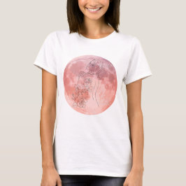 Camiseta Moon Goddess Celestial Art – Soft Feminine Energy