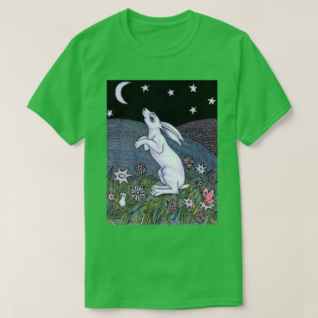 Camiseta Moon Hare alt (Diseño del anverso)
