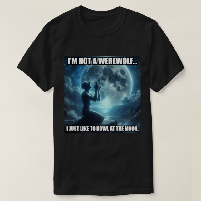 Camiseta Moon-Howler (Diseño del anverso)