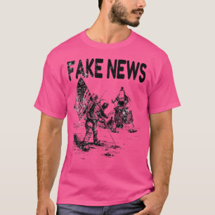 Camiseta Moon Landing Mie Noticias Falsas Apolo 11 Luna Lun