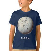Moon / Lune - Classic Planet Tee T-Shirt