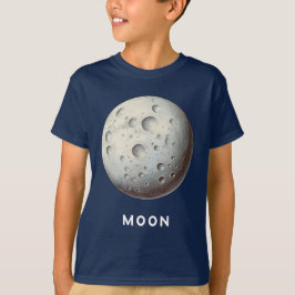 Camiseta Moon / Lune - Classic Planet Tee T-Shirt