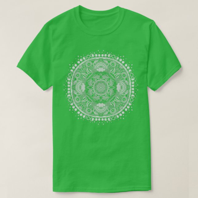Camiseta Moon Mandala3 (Diseño del anverso)