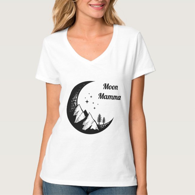 Camiseta Moon Momma (Anverso)