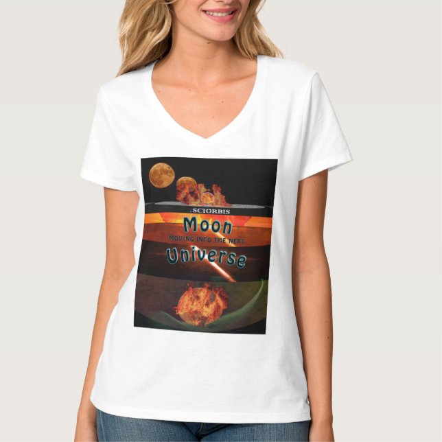 Camiseta Moon Moving into the Next Universe (Anverso)