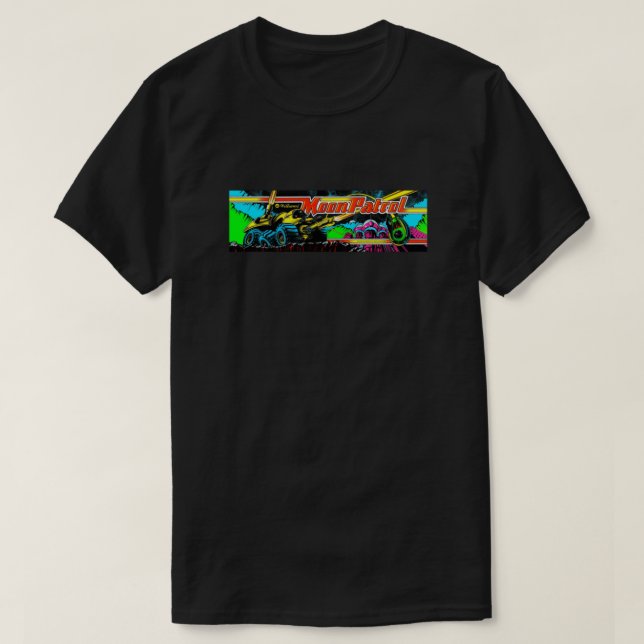 Camiseta Moon Patrol (Diseño del anverso)