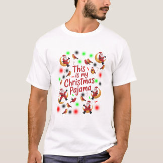 Camiseta moon sant and birds sant This Is My Christmas 