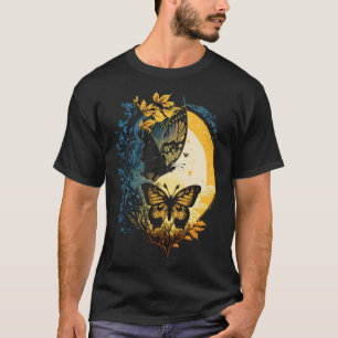 Camiseta Moon Sun Celestial Monarca Mariposa 1