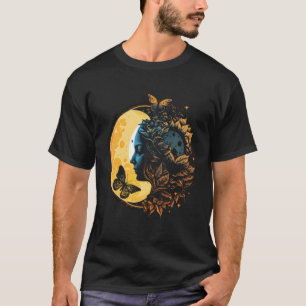 Camiseta Moon Sun Celestial Monarca Mariposa 3