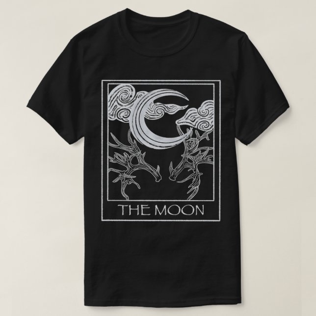 Camiseta Moon Tarot Premium (Diseño del anverso)