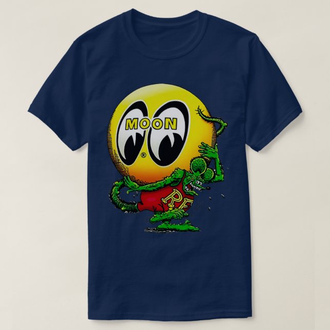 Camiseta Mooneyes y Rata (Diseño del anverso)