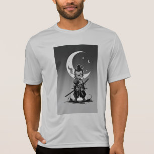 Camiseta Moonlight Ninja Warrior T-Shirt - Samurai japonés