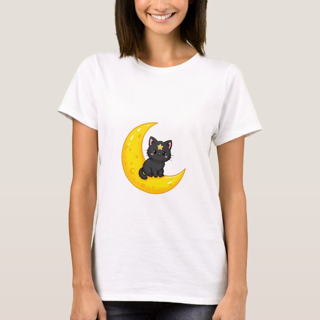 Camiseta Moonlit Star Cat (Anverso)