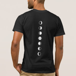 Camiseta MOONPHRASE Guay Fase moderna de la luna