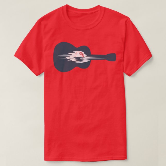 Camiseta Moonrise on the Guitar838 (Diseño del anverso)