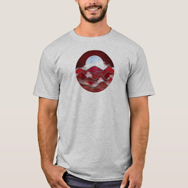 Camiseta Moonrise Roja (Anverso)