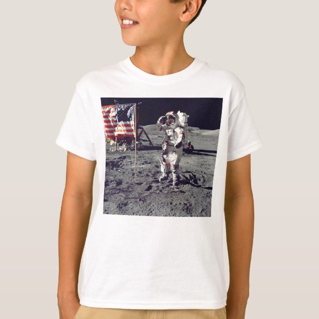 Camiseta Moonwalk Apollo 17 (Anverso)