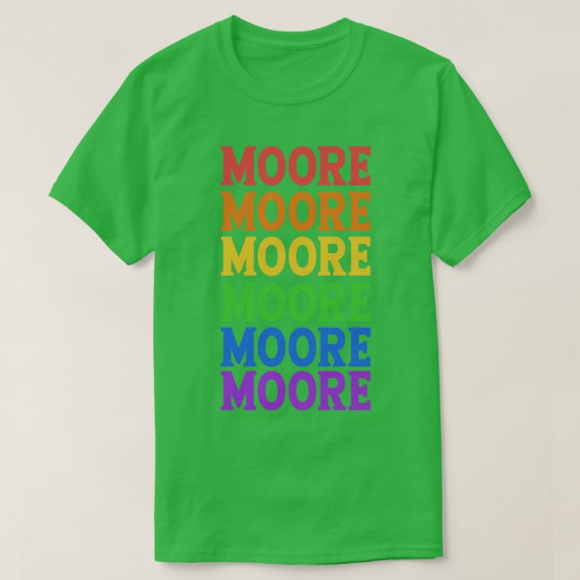 CAMISETA MOORE LITTLE RIVER (Diseño del anverso)