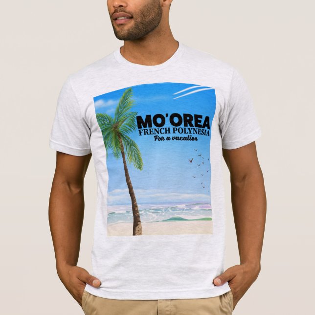 Camiseta Mo'orea Polinesia Francesa (Anverso)