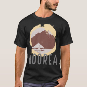 Camiseta Moorea Polinesia Francesa Palmeras Vintage Playa