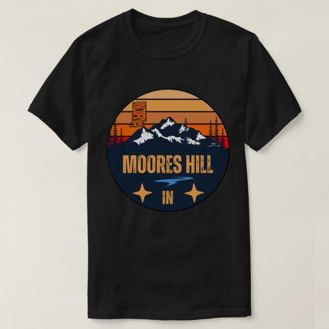 Camiseta Moores Hill, Indiana (Diseño del anverso)