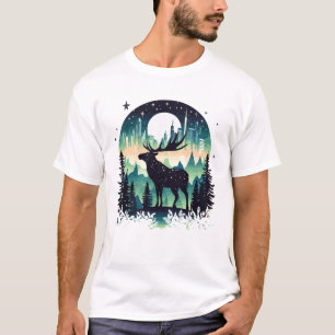 Camiseta Moose Animal Beauty Nature Wildlife Discovery