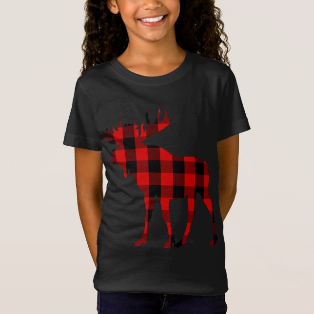 Camiseta Moose Buffalo Red Plough (Anverso)