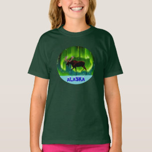 Camiseta Moose de las luces del norte