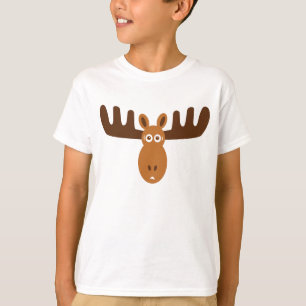 Camiseta Moose Head_kids anillo azul
