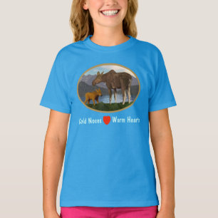 Camiseta Moose in the Meadow